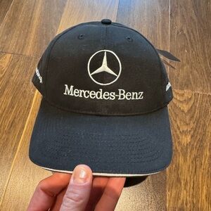 NWT Mercedes-Benz Black Ball Cap